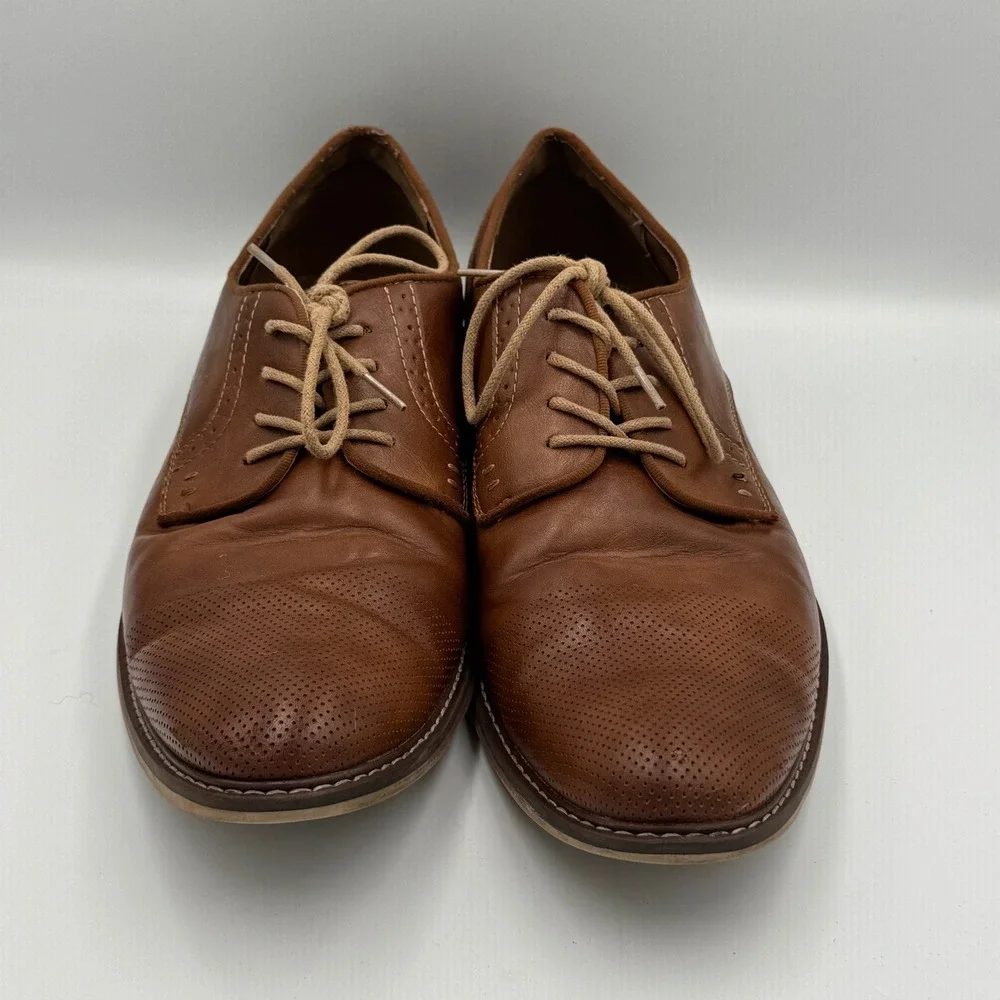 Madden Brown Leather Cap Toe Oxford Shoes Size 13 NO BOX